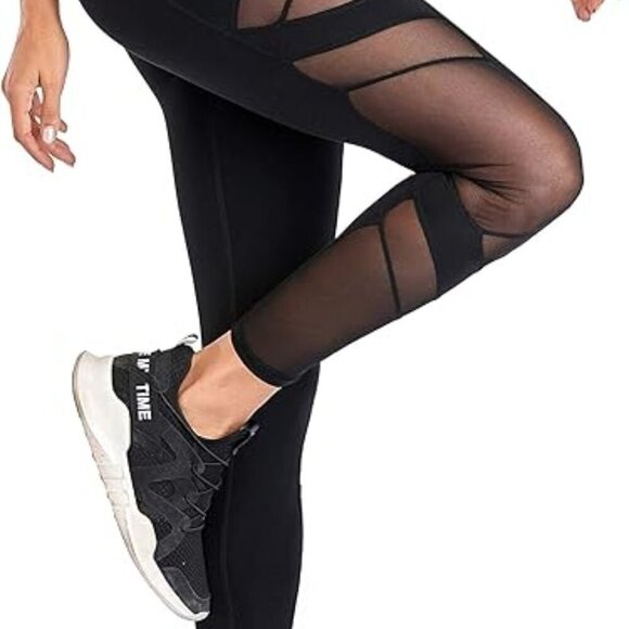 Source Unknown Pants - Leggings - black, tummy control, 4-way stretch